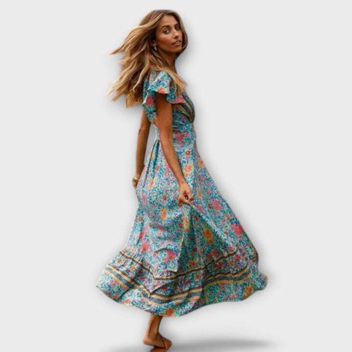 Lara - Vestido maxi boho