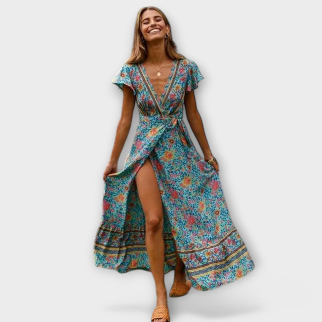 Lara - Vestido maxi boho