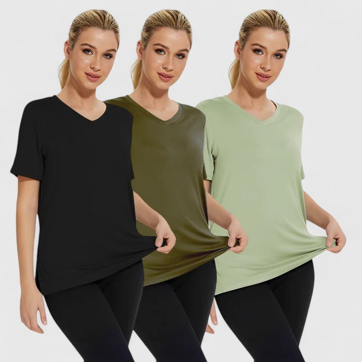 Isabelle | Camiseta Confortable Pack de 3