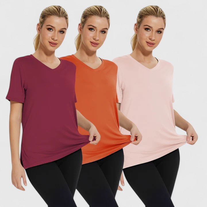 Isabelle | Camiseta Confortable Pack de 3