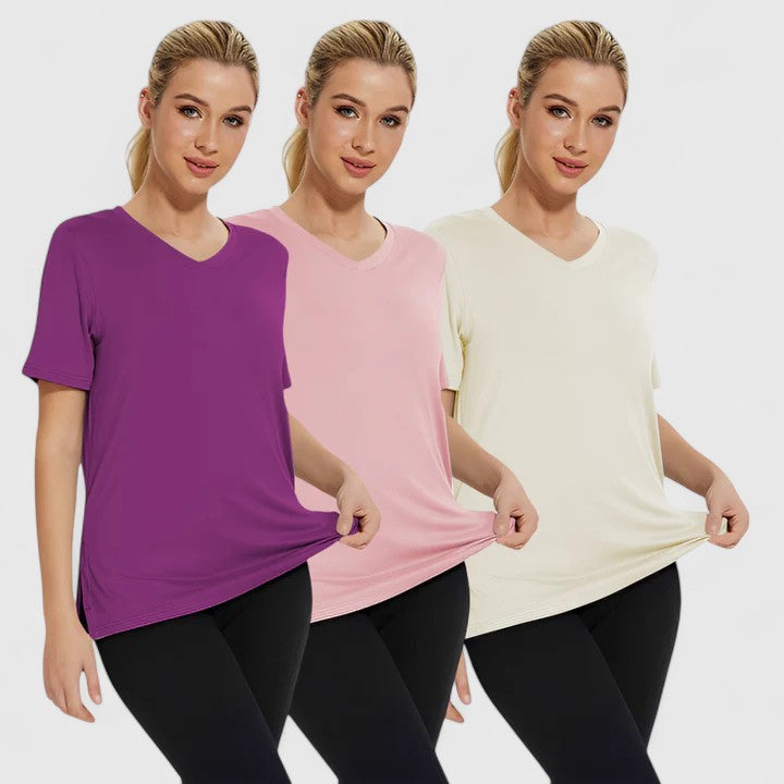 Isabelle | Camiseta Confortable Pack de 3