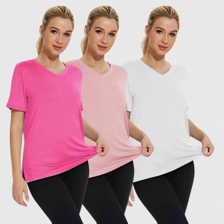 Isabelle | Camiseta Confortable Pack de 3