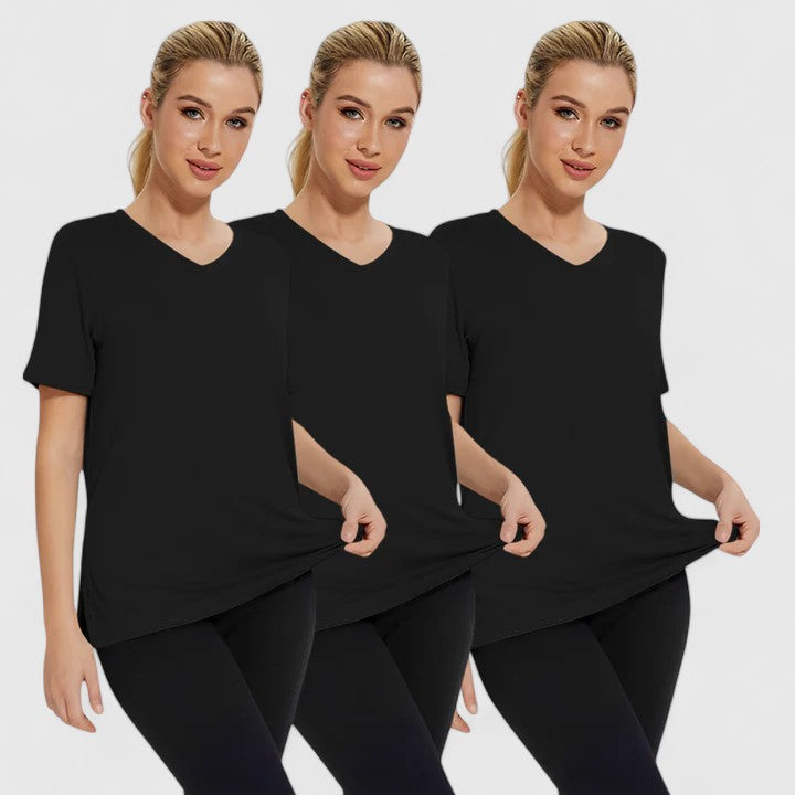 Isabelle | Camiseta Confortable Pack de 3