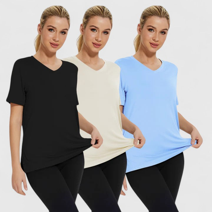 Isabelle | Camiseta Confortable Pack de 3