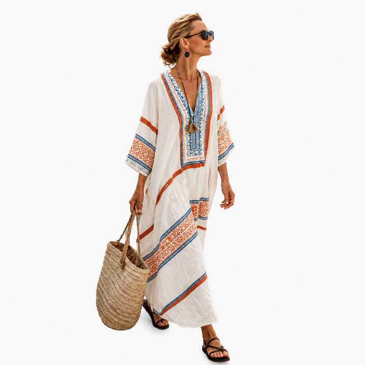 Vestido Verano Niza - vestido bohemio de playa para mujer