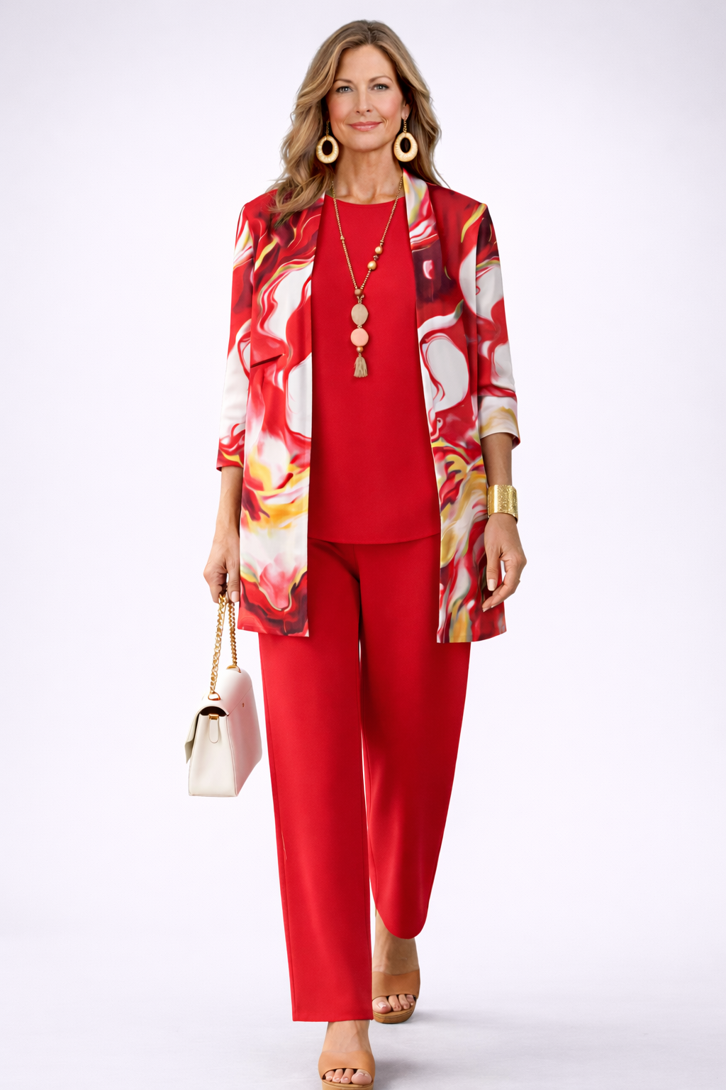 Elfriede | Elegante conjunto de tres piezas para dama