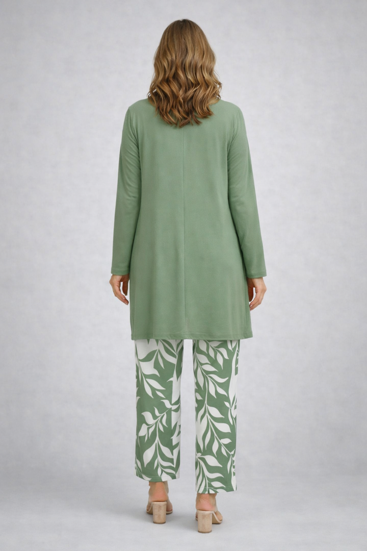 Clara | Conjunto elegante de 3 piezas – Verde