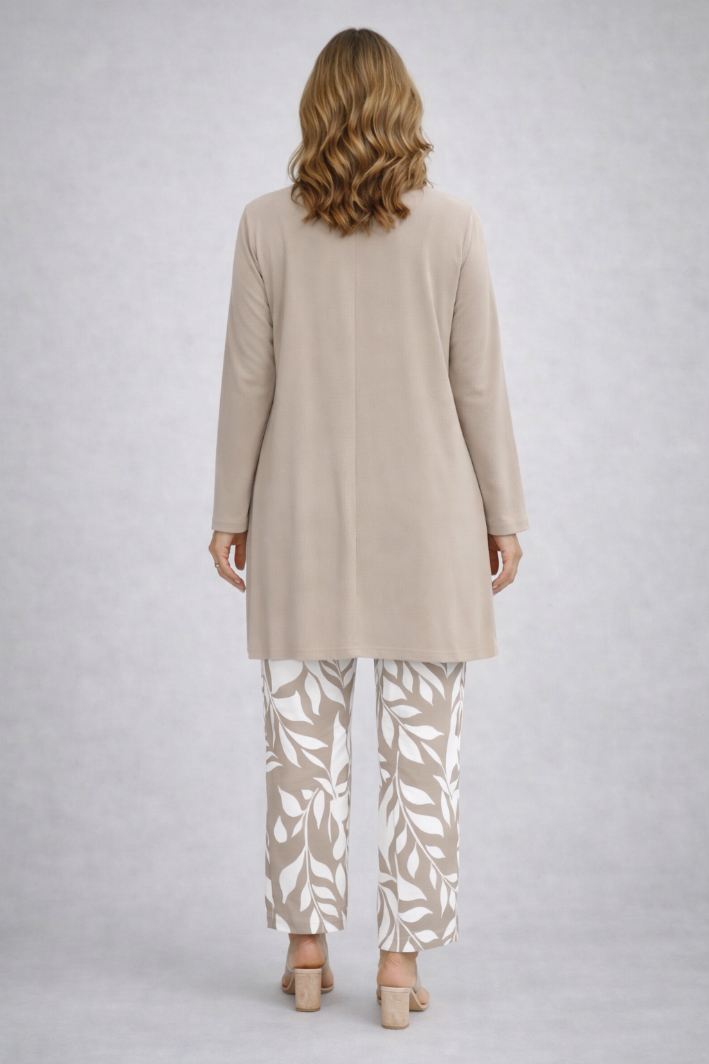 Rocío | Conjunto elegante de 3 piezas – Crema