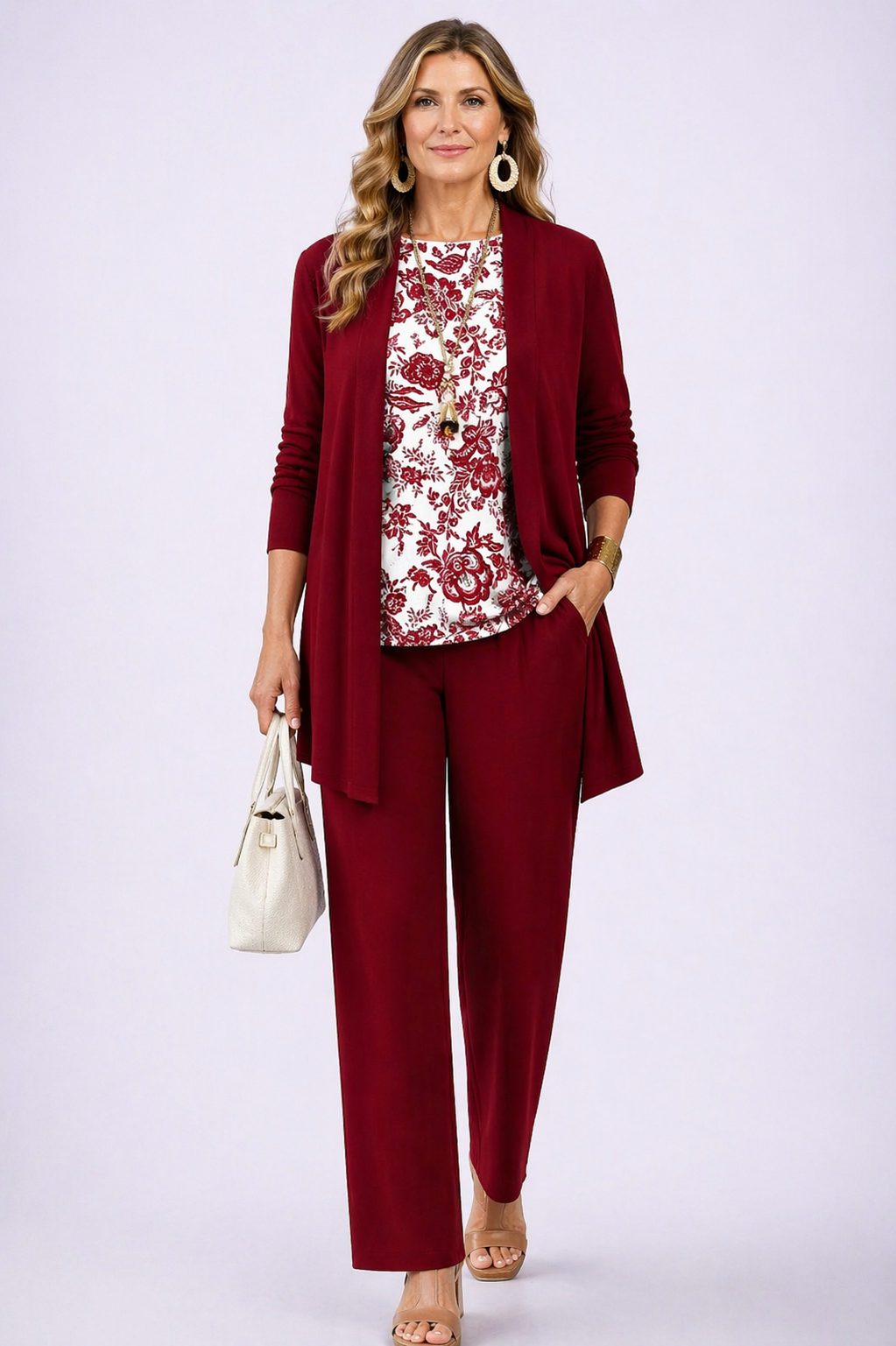 Edeltraud | Elegante conjunto de tres piezas para mujer