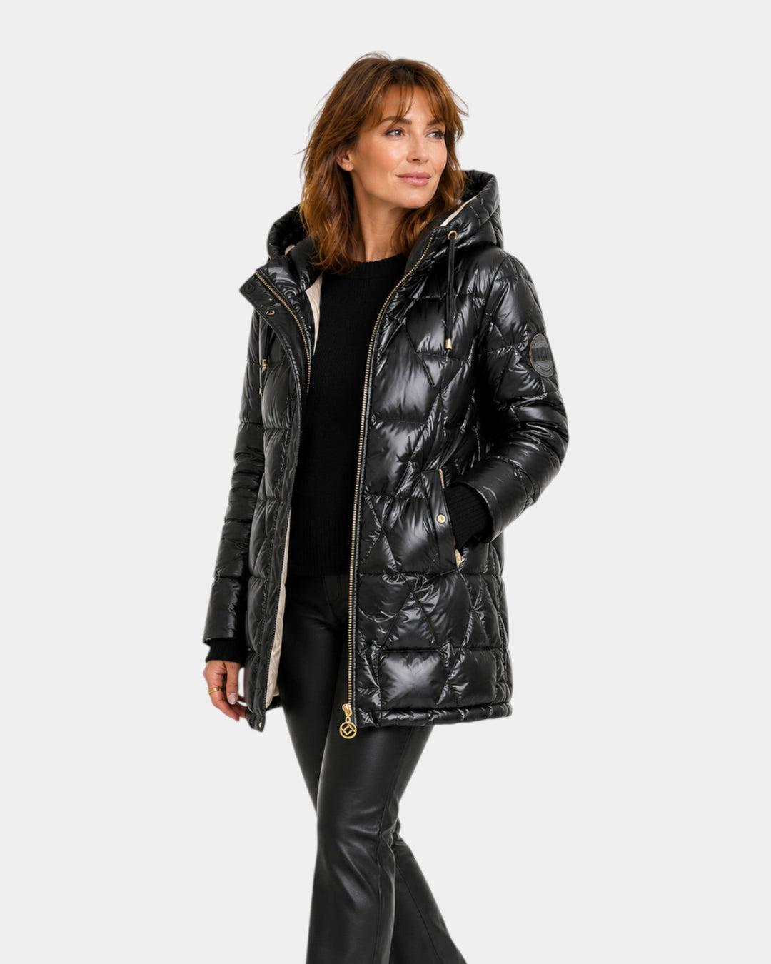 Célory | Abrigo puffer con capucha