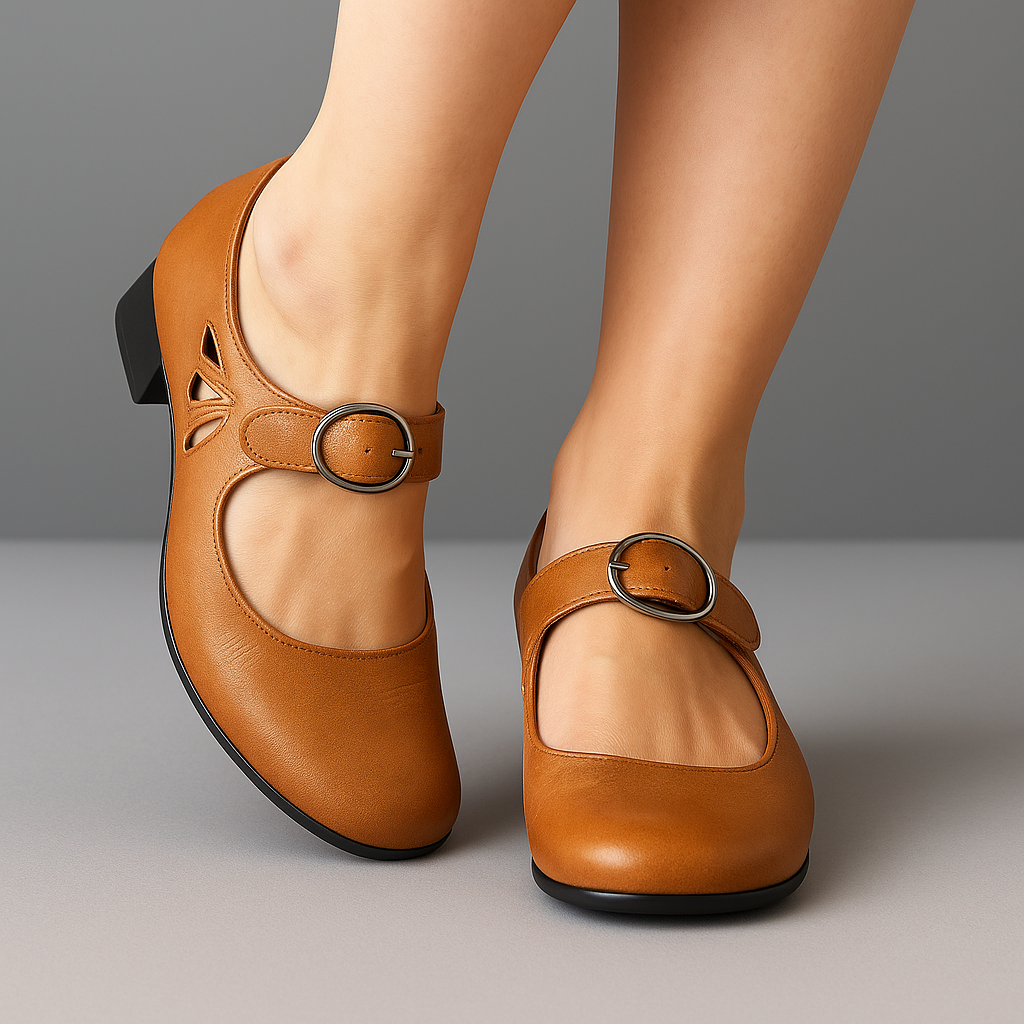 Denisa™ - Sandalia de Piel Ortopédica