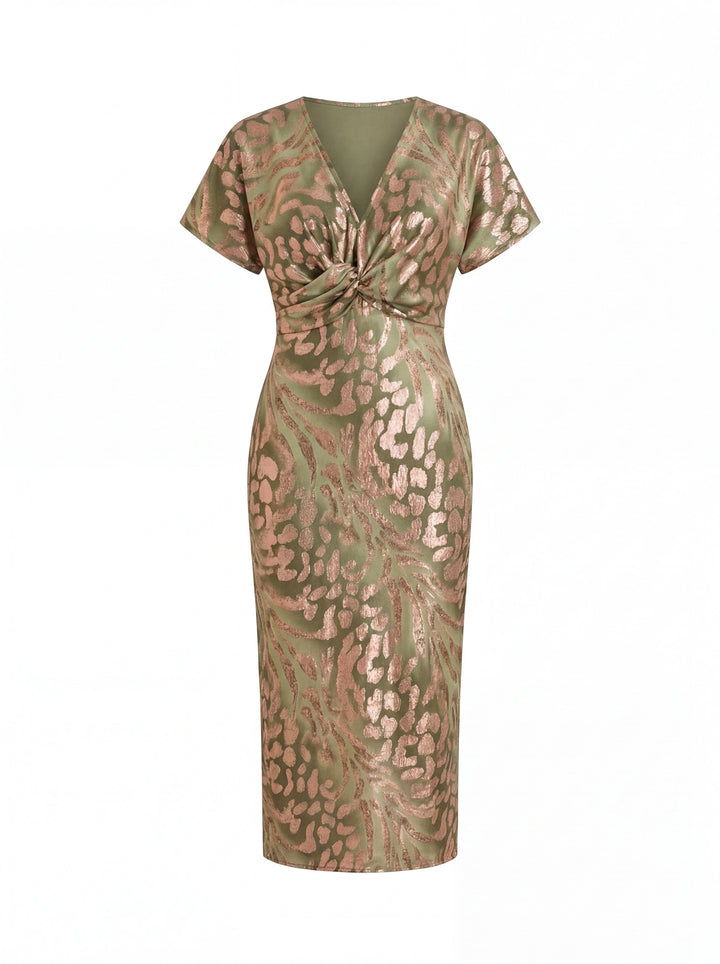 Giulia – Vestido elegante de tela ligera y fluida Mujer