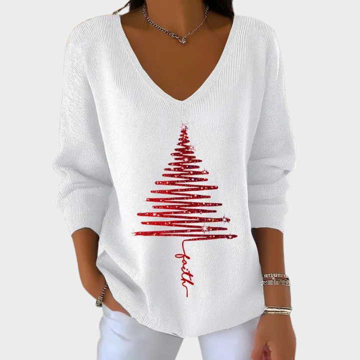 Nancy - Suéter Elegante de Navidad