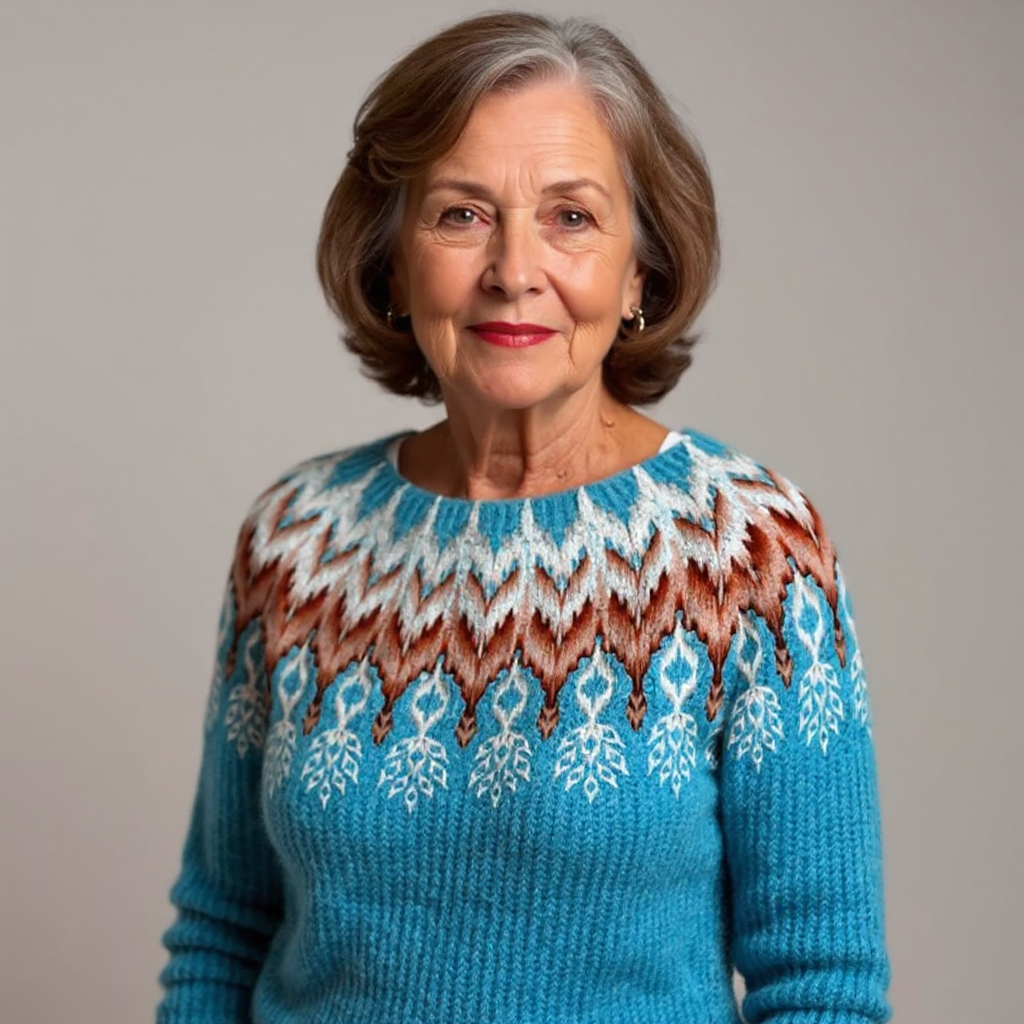 Bertille | Suéter de punto vintage
