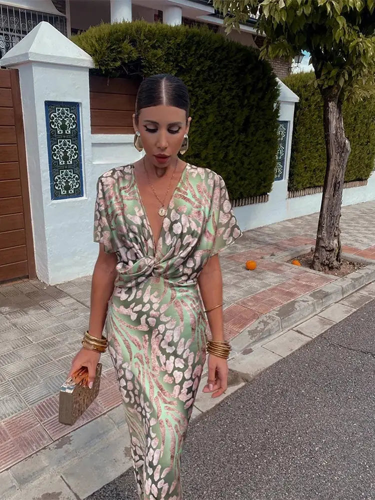 Raquel | Vestido con escote en V