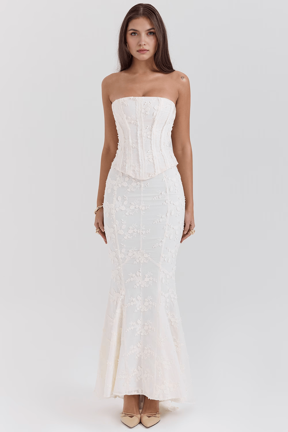 Wiktoria – Vestido con Bordado Mujer