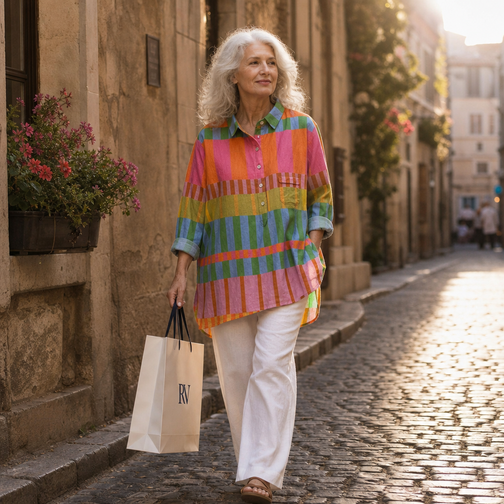 Ámbar | Blusa elegante de verano