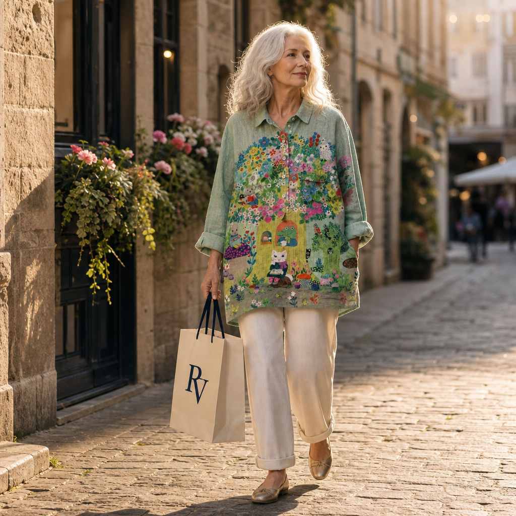 Caroline | Blusa elegante de verano