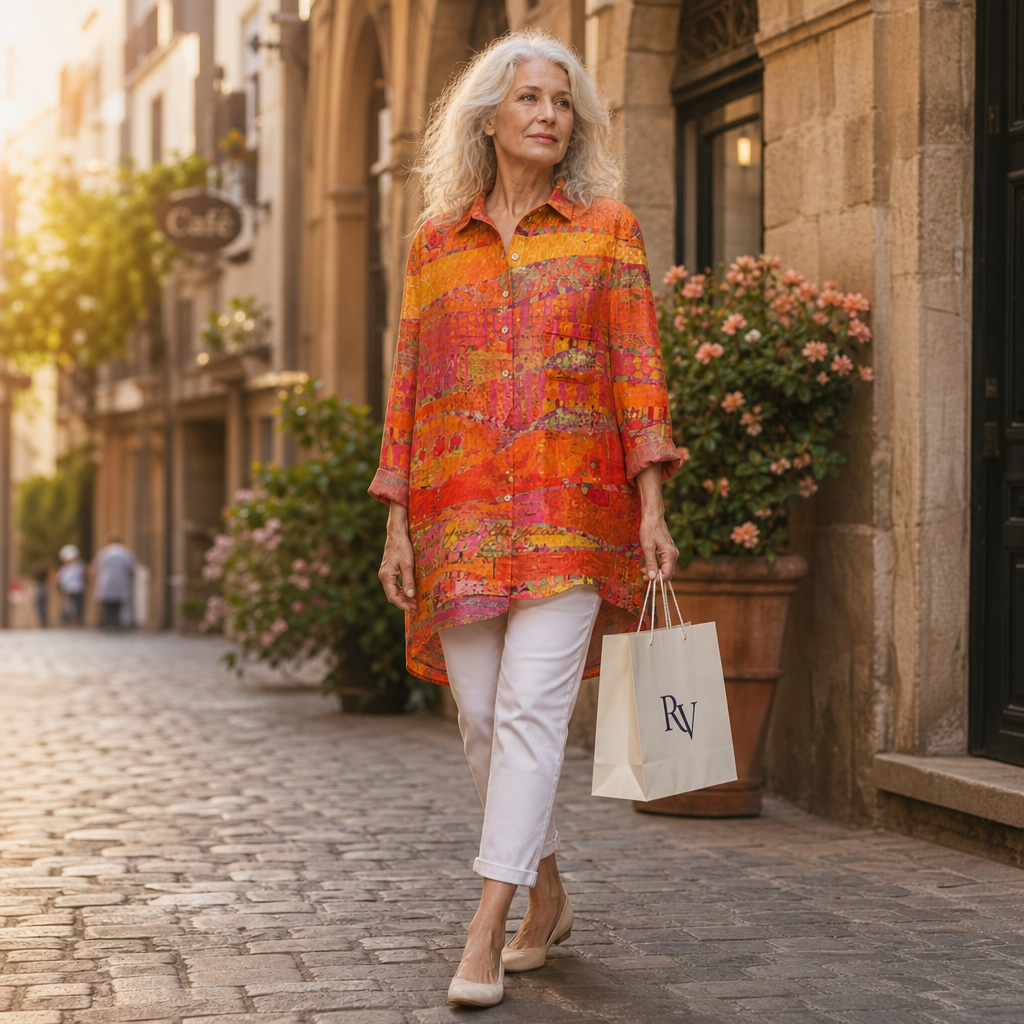 Catherine | Blusa elegante de verano