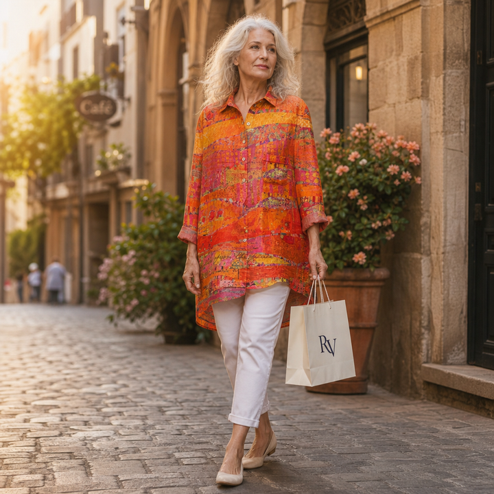 Catherine | Blusa elegante de verano