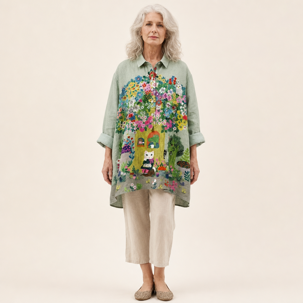 Caroline | Blusa elegante de verano