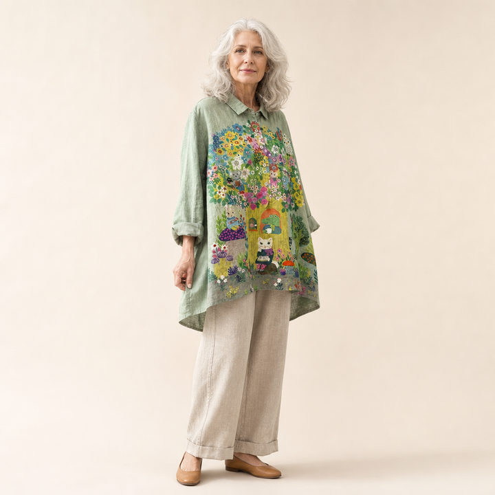 Caroline | Blusa elegante de verano
