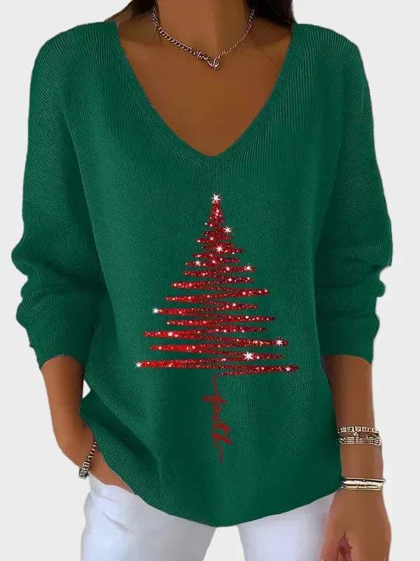 Nancy - Suéter Elegante de Navidad