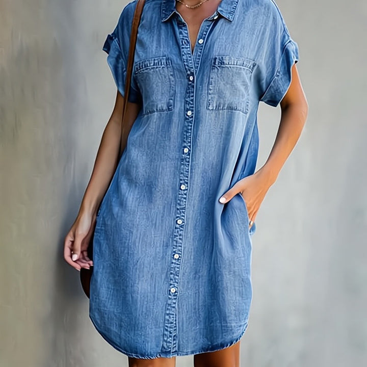 Coralie - Vestido Camisero con Botones | Básico Imprescindible