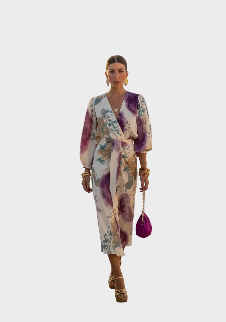 Selene - Vestido de Flores Mujer