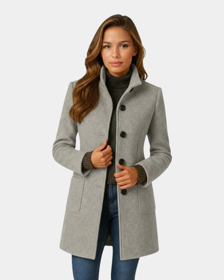 Anna | Abrigo femenino elegante con un diseño perfecto