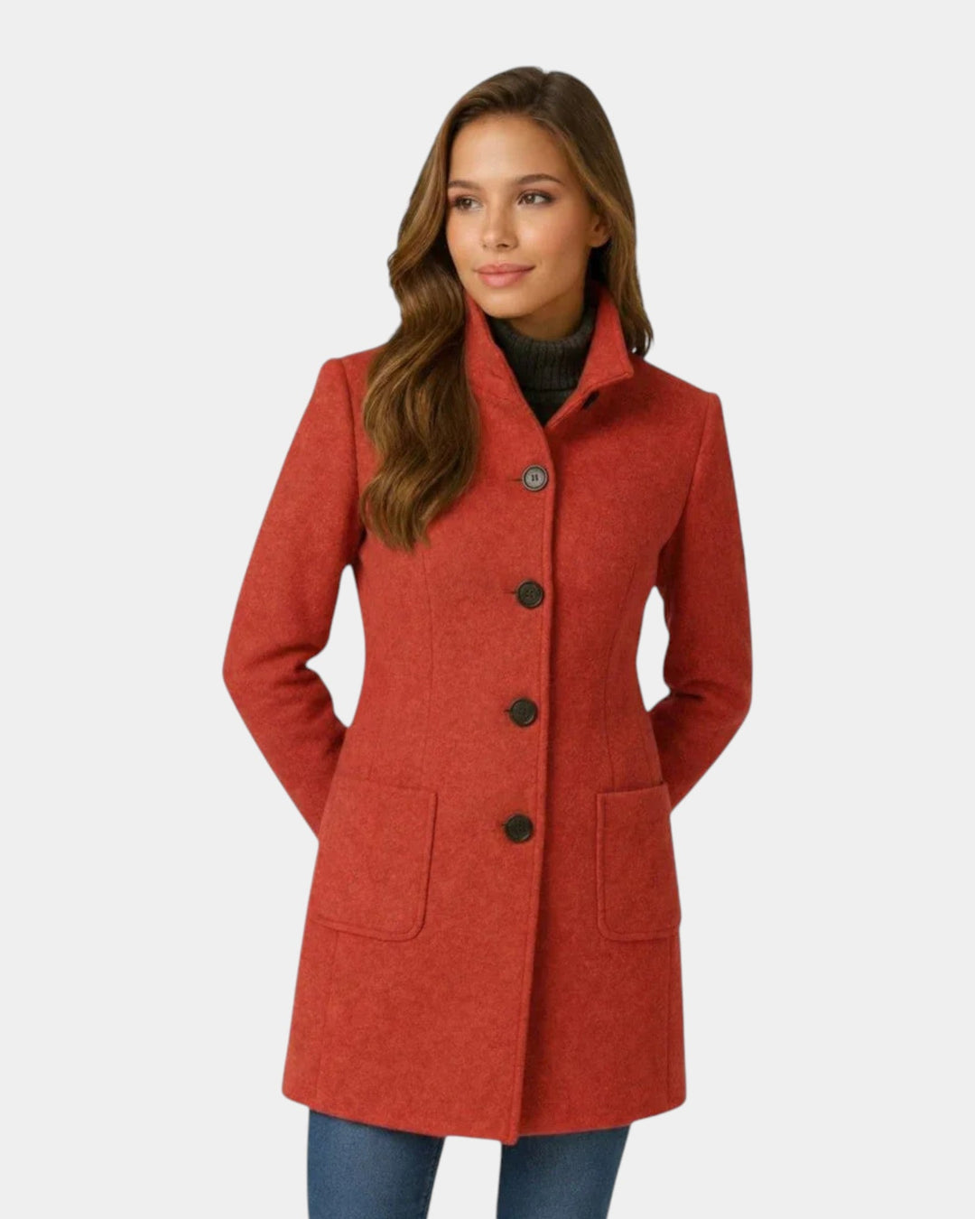 Anna | Abrigo femenino elegante con un diseño perfecto