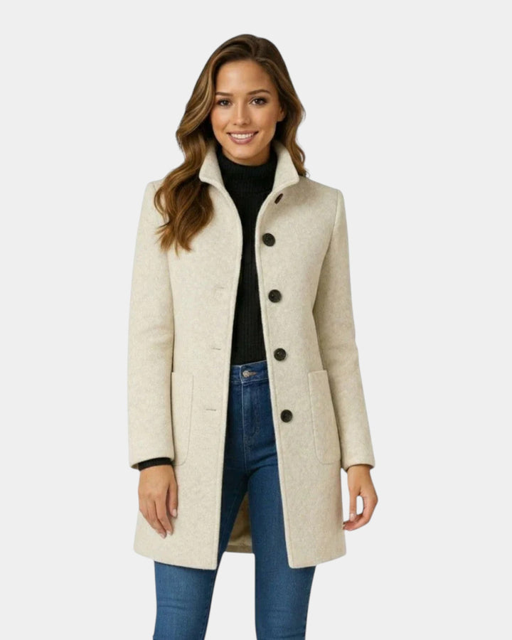 Anna | Abrigo femenino elegante con un diseño perfecto