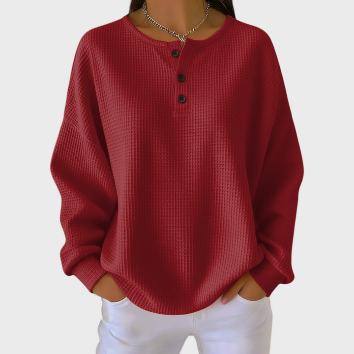 Louise | Sudadera de suave tejido acanalado