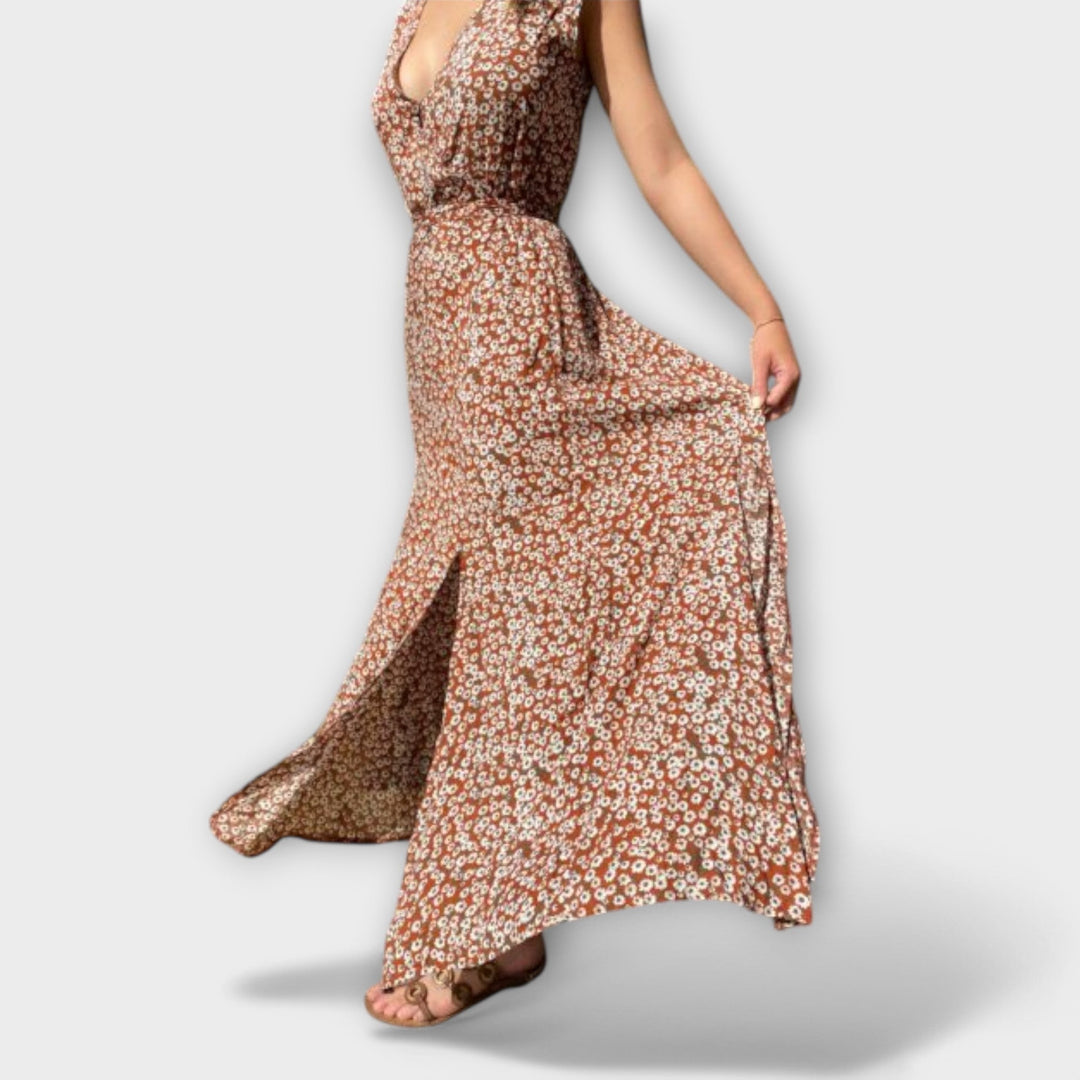 Mafalda - Vestido maxi boho de ensueño