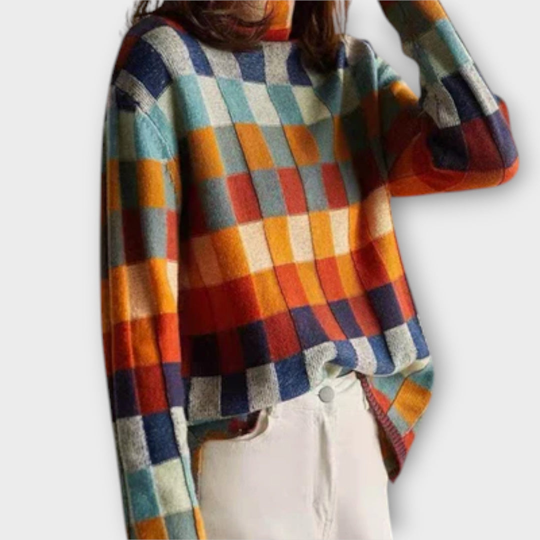 Erika - Jersey de patchwork