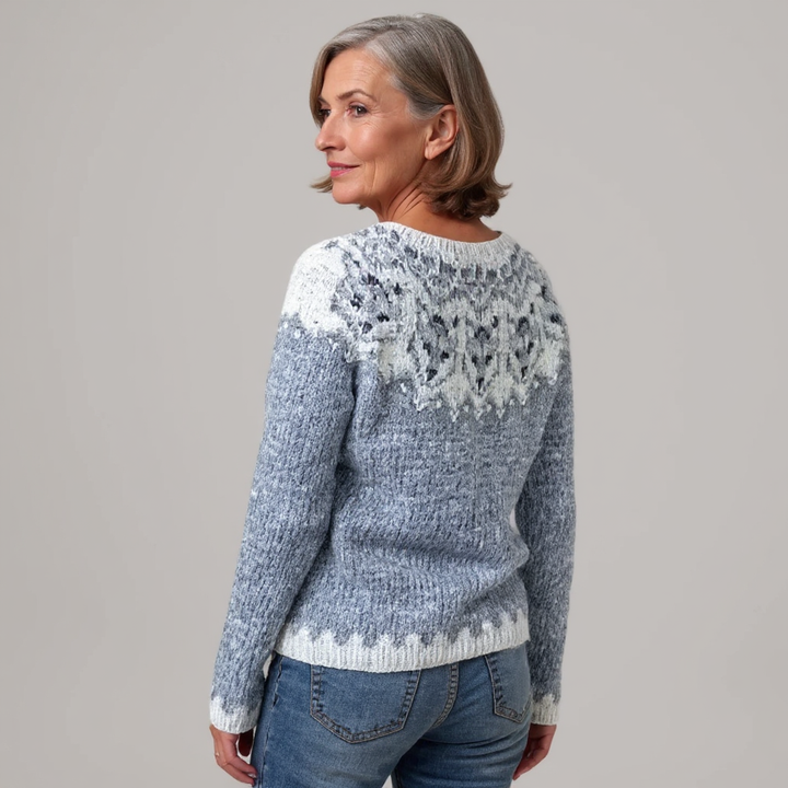 Léonie | Suéter de punto vintage