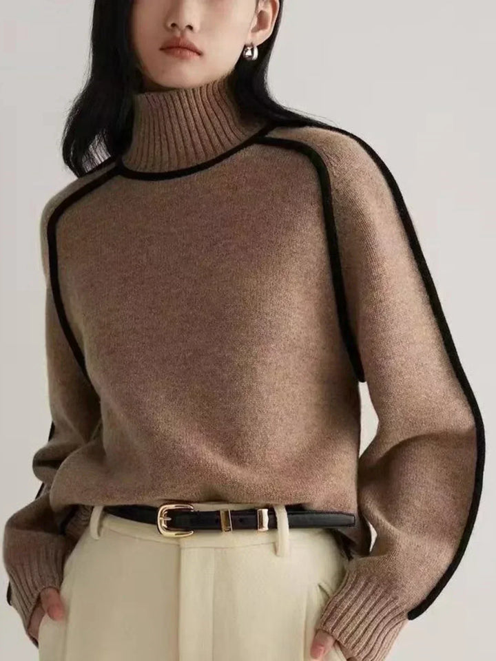 Sandrine | Suéter elegante de cuello alto
