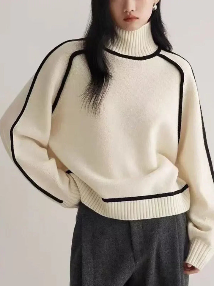 Sandrine | Suéter elegante de cuello alto