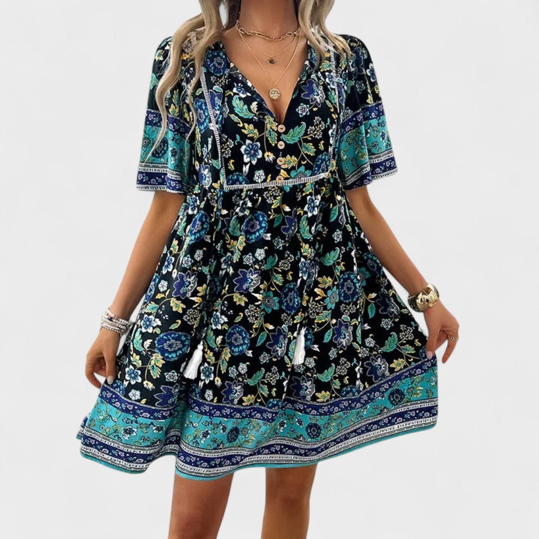 Marta - Vestido boho floral