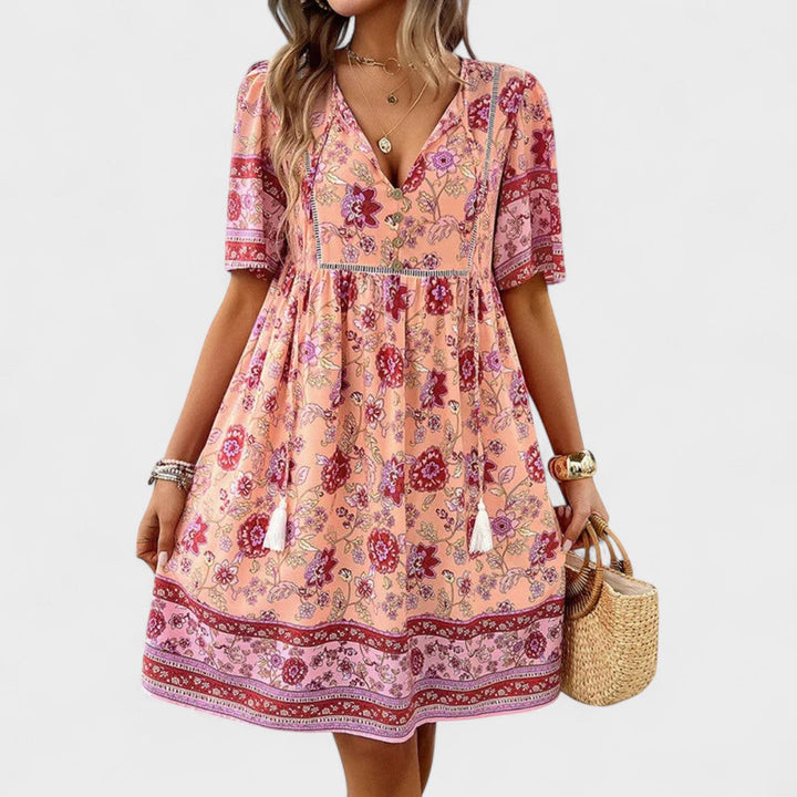Marta - Vestido boho floral