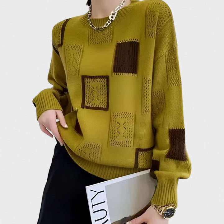 Mariana - Elegante blusa para otoño