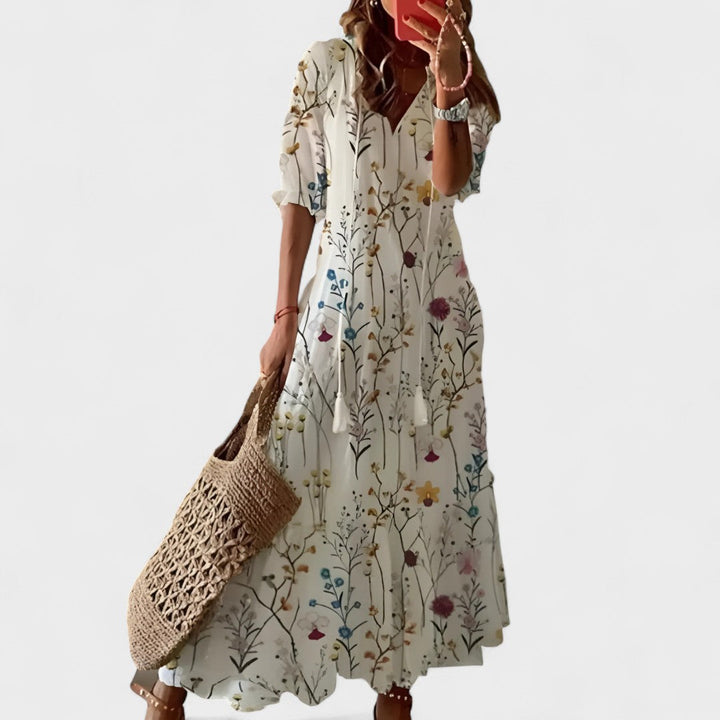 Flor - Vestido de verano estilo boho