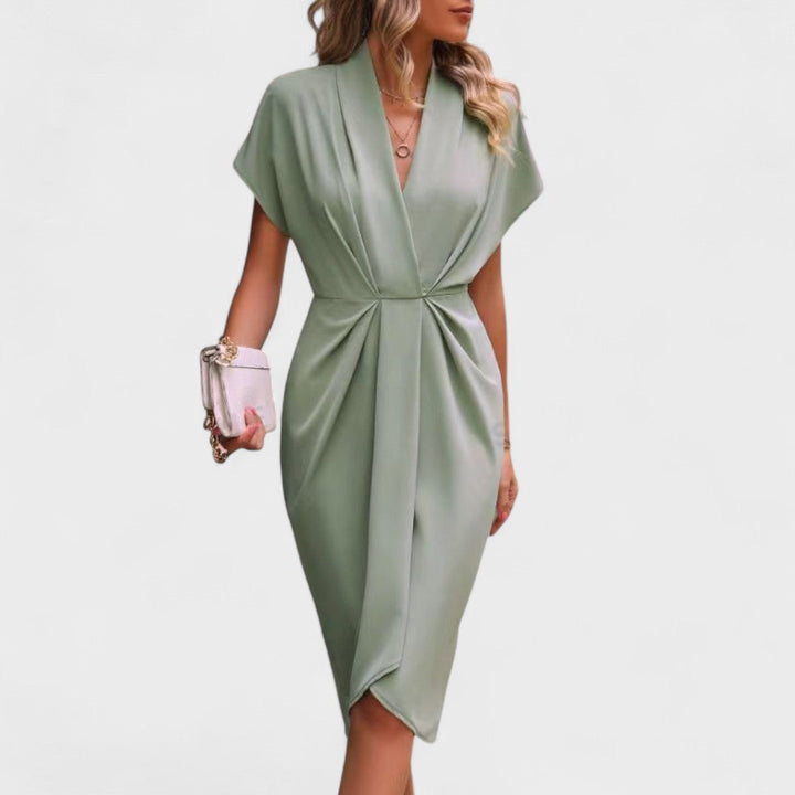 Tihana - Elegante vestido midi Mujer