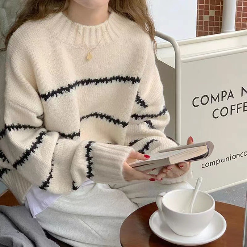 Cecilia | Jersey clásico de punto de ochos
