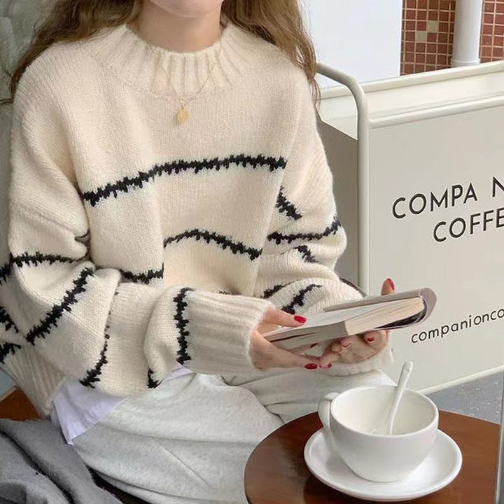 Cecilia | Jersey clásico de punto de ochos