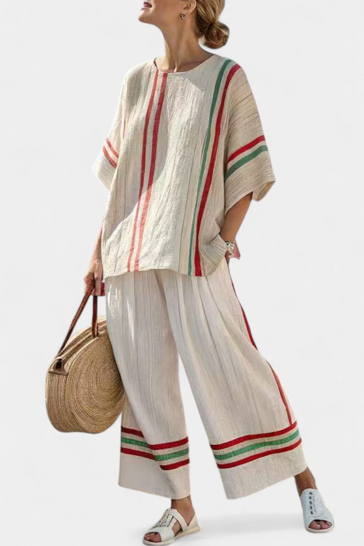 Beatriz - Conjunto Mediterráneo Rayas