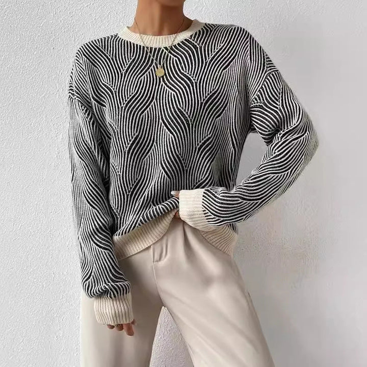 Margot | Jersey de punto con textura de ondas