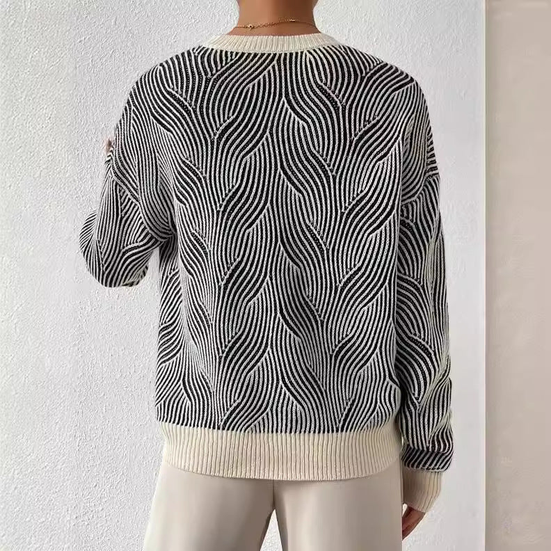 Margot | Jersey de punto con textura de ondas