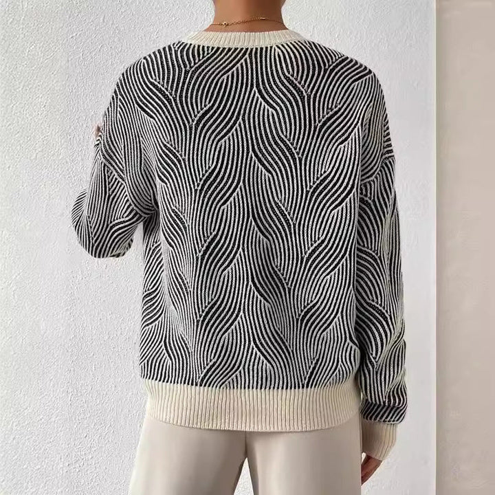 Margot | Jersey de punto con textura de ondas