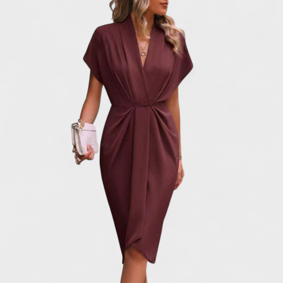 Tihana - Elegante vestido midi Mujer